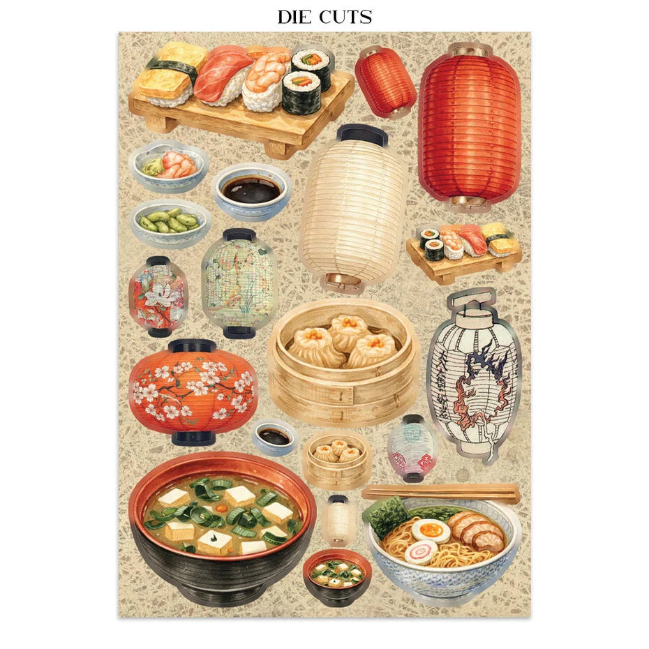 Stamperia - Junk Journal - Oriental Garden - Focus Points - A5