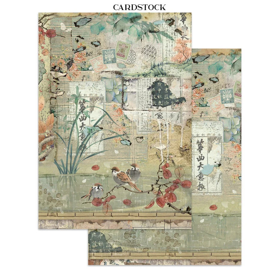Stamperia - Junk Journal - Oriental Garden - A4