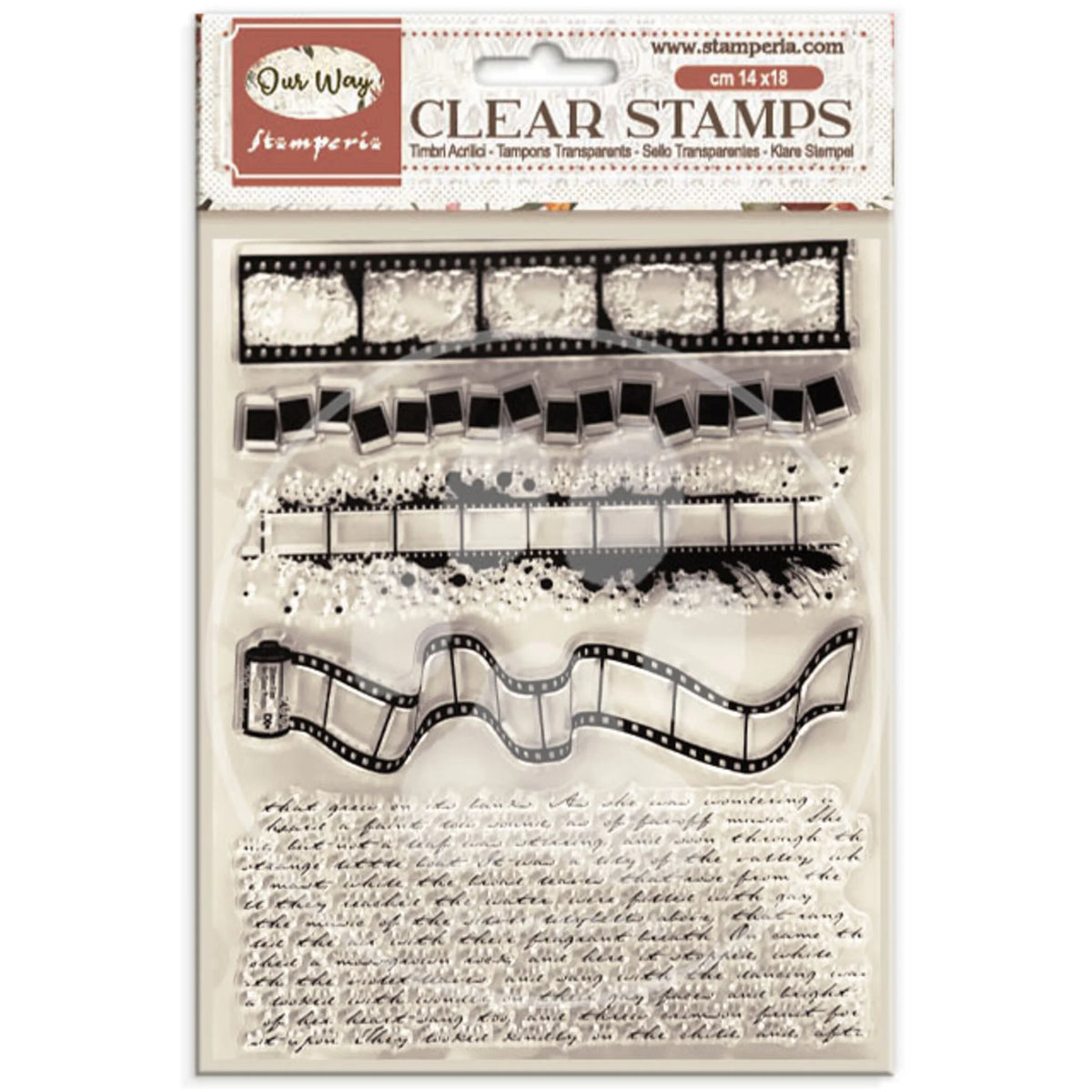 Stamperia - Our Way - 14x18 cm - Clear Stamp