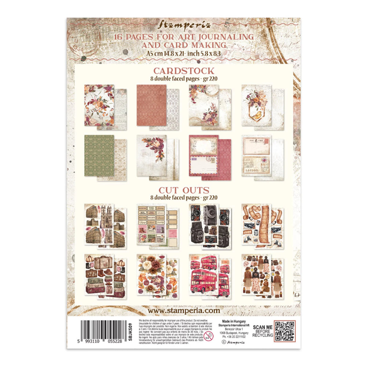 Stamperia - Junk Journal - Our Way - Focus Points - A5
