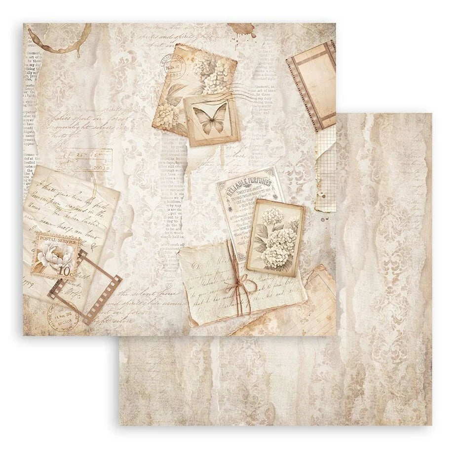 Stamperia - Quiet Days  - Paper Pad - 8 x 8" (10 sheets)