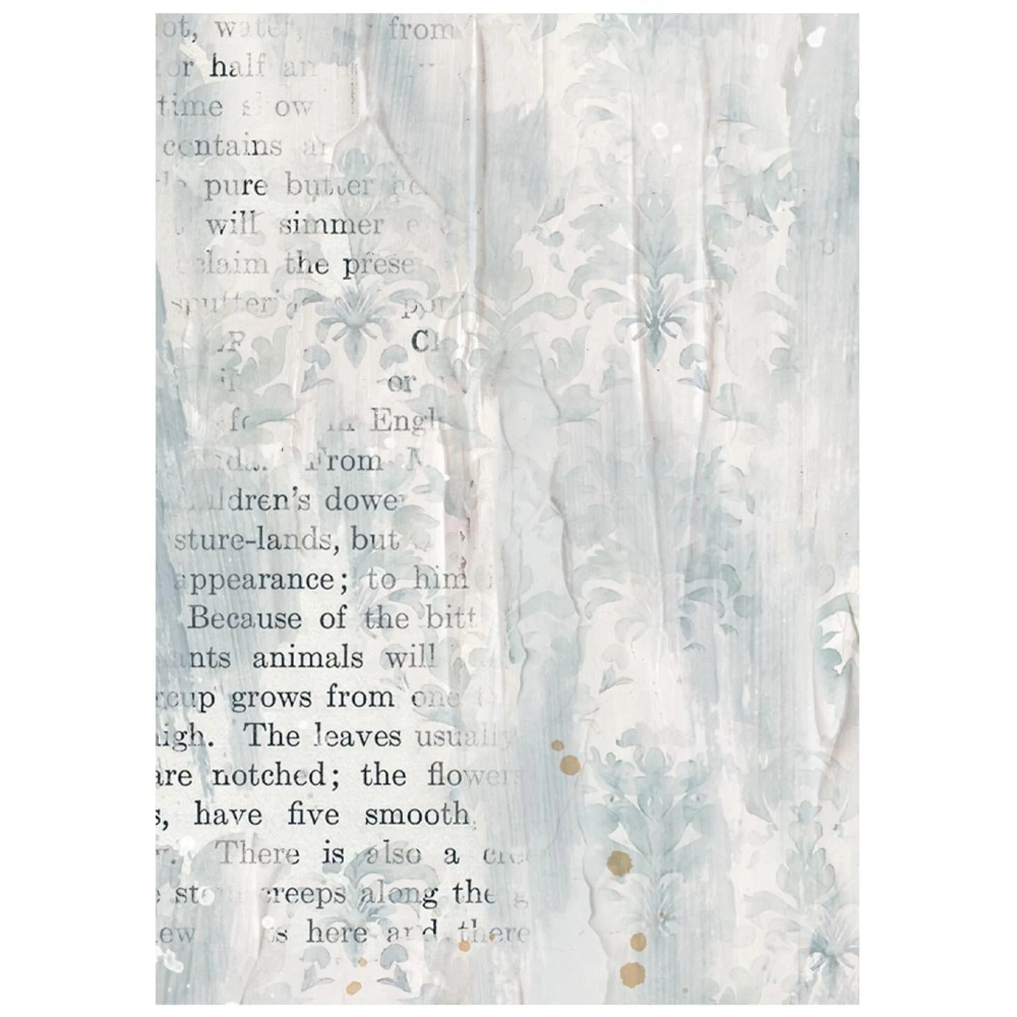 Stamperia - Secret Diary - Mini Rice Paper Backgrounds - Rice Paper pack  A6