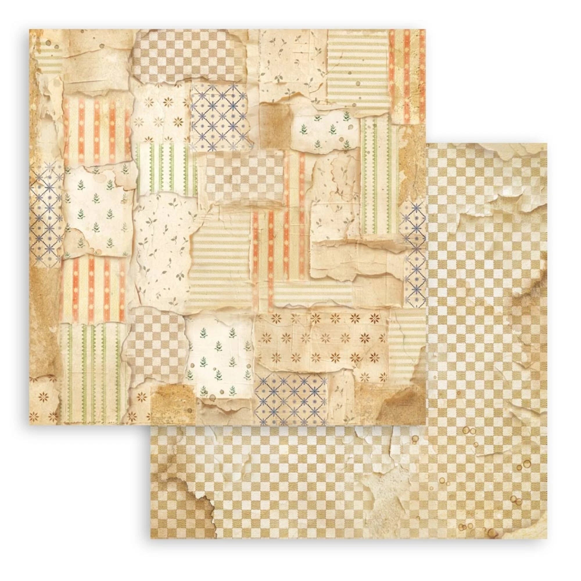 Stamperia - Silent Night - Background Selection - Paper Pad - 12 x 12"