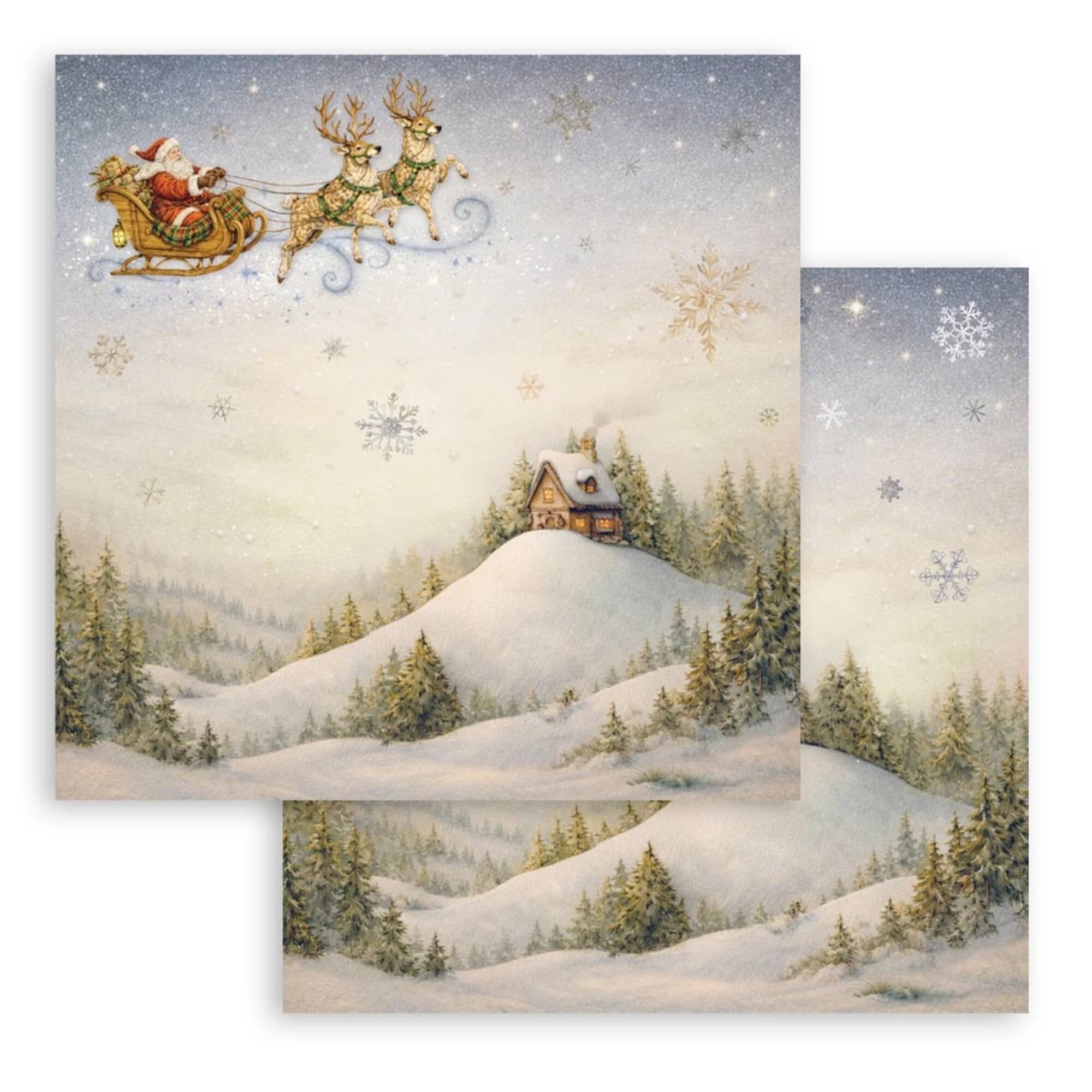 Stamperia  - Silent Night - Paper Pad 12 x 12" (10ark)