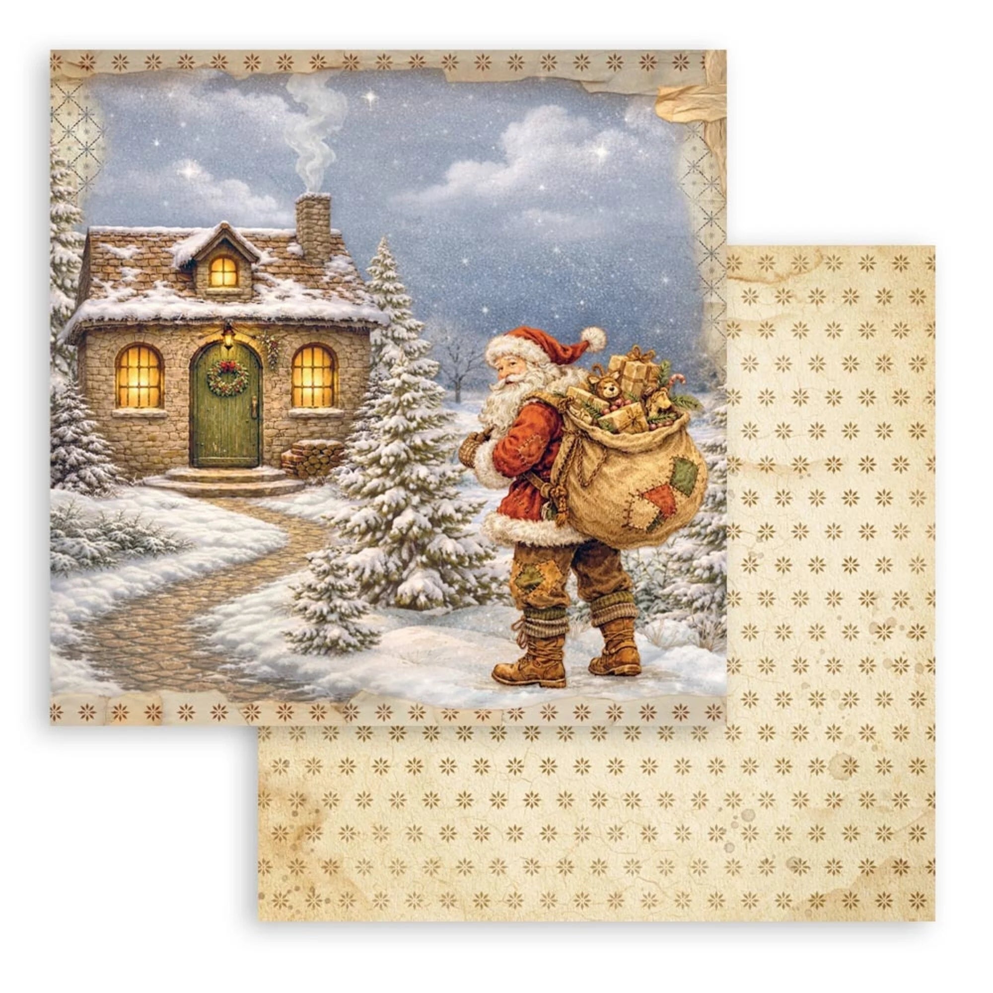 Stamperia  - Silent Night - Paper Pad 12 x 12" (10ark)