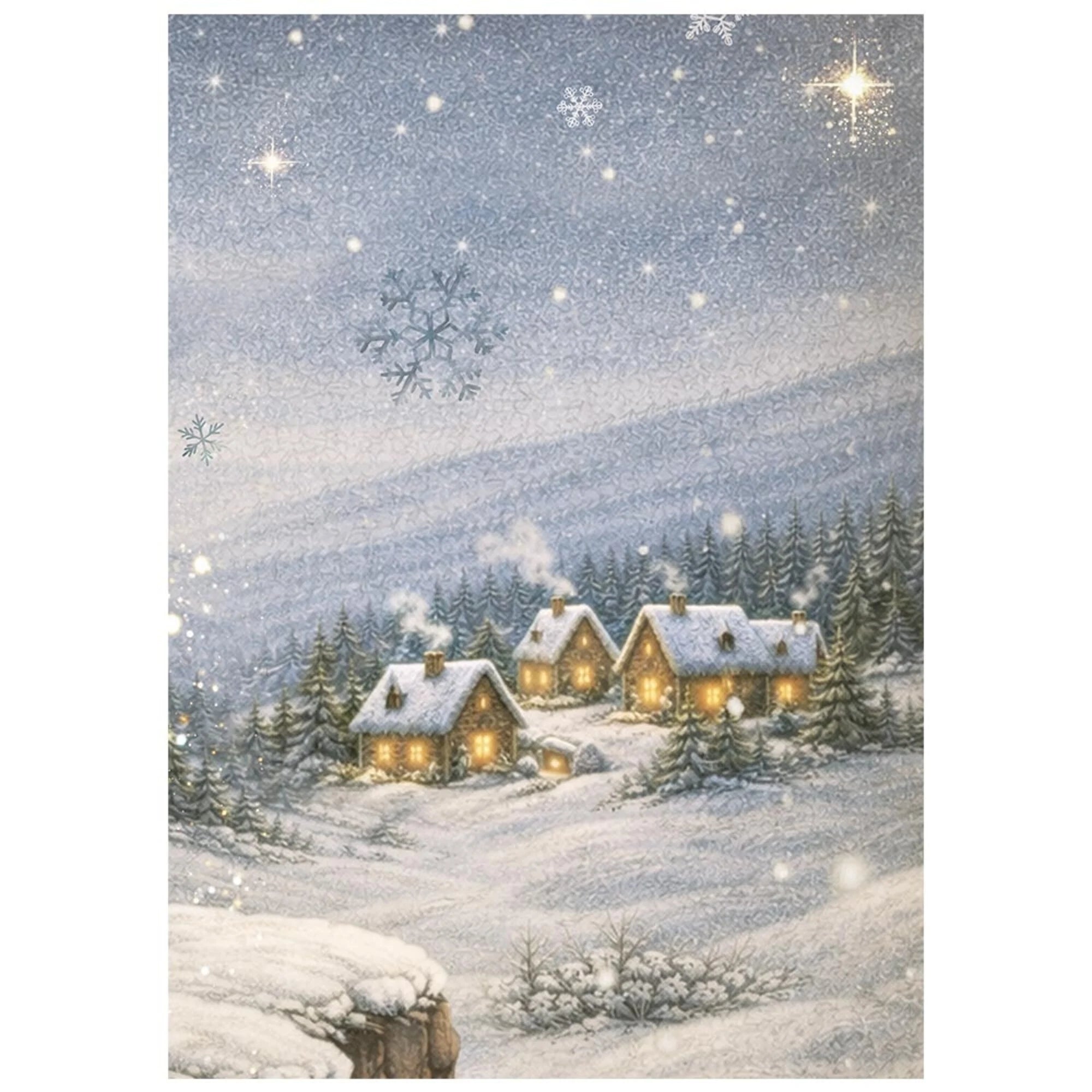 Stamperia - Silent Night - Mini Rice Paper Selection - A6