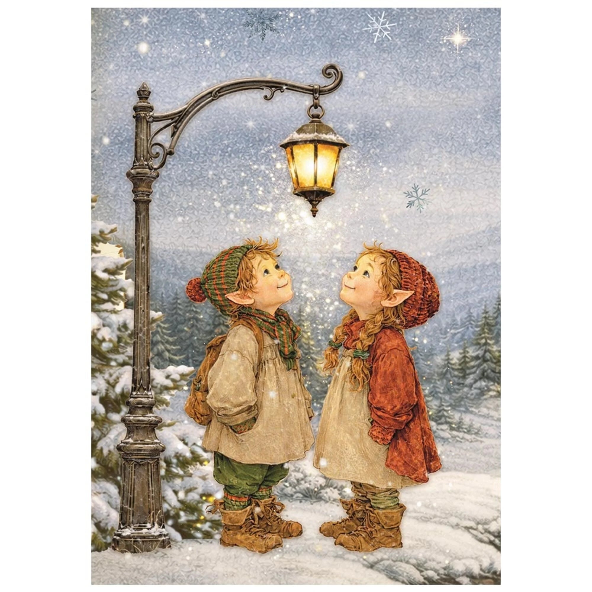 Stamperia - Silent Night - Mini Rice Paper Selection - A6