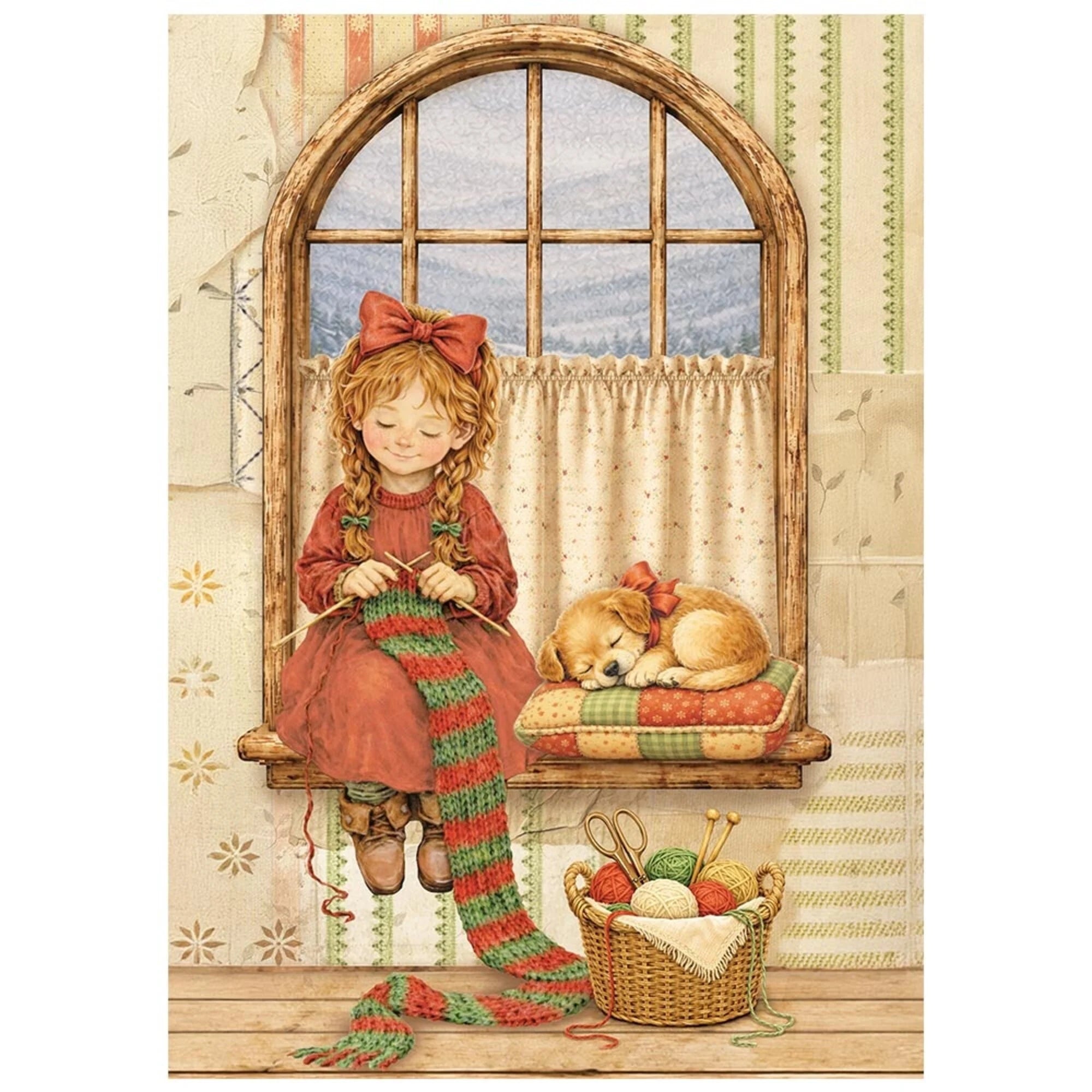 Stamperia - Silent Night - Mini Rice Paper Selection - A6