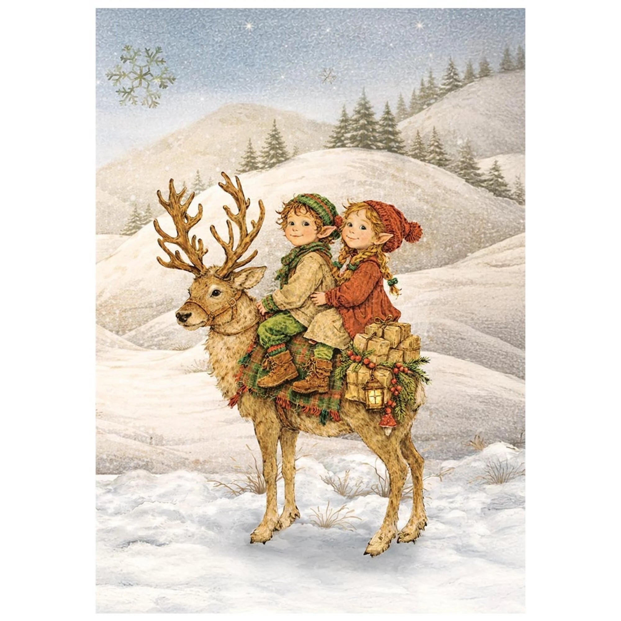 Stamperia - Silent Night - Mini Rice Paper Selection - A6