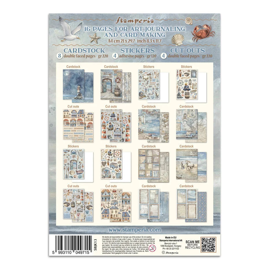 Stamperia - Junk Journal - Silent Sea