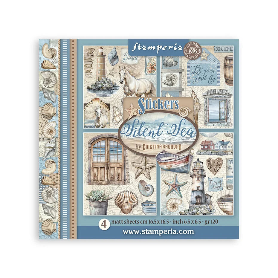 Stamperia - Silent Sea - Sticker Pad