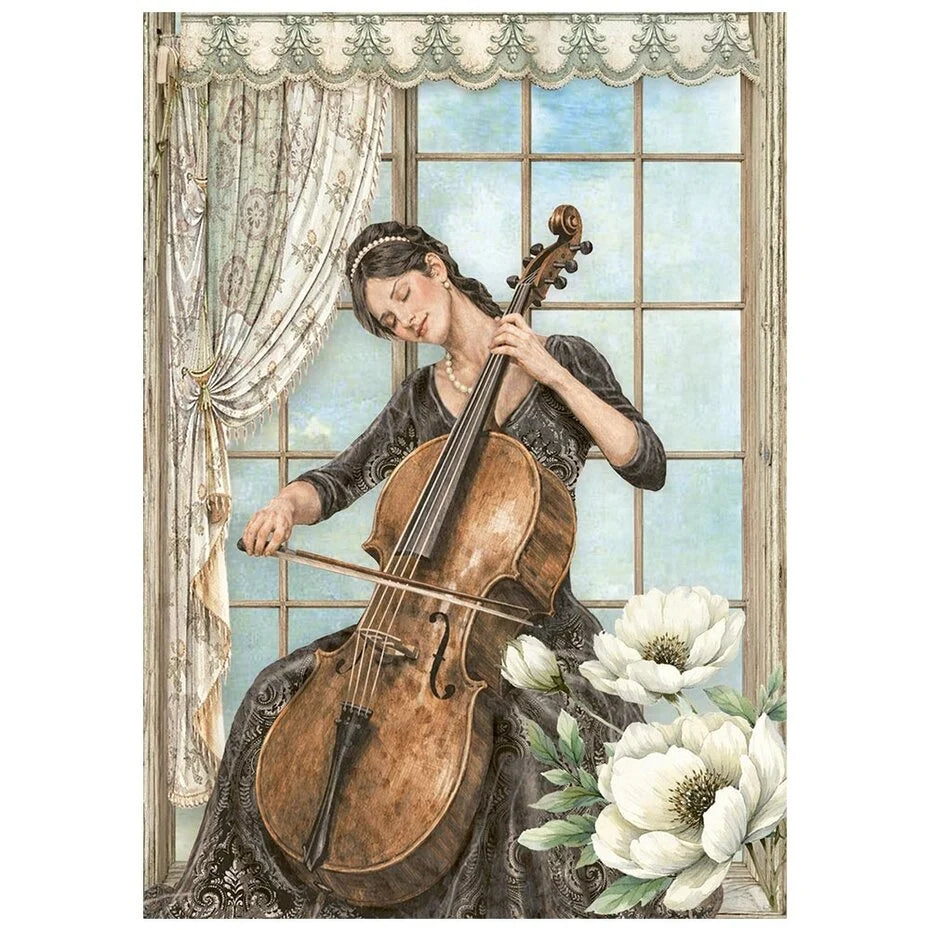 Stamperia - Symphony - Mini Rice Paper Selection A6