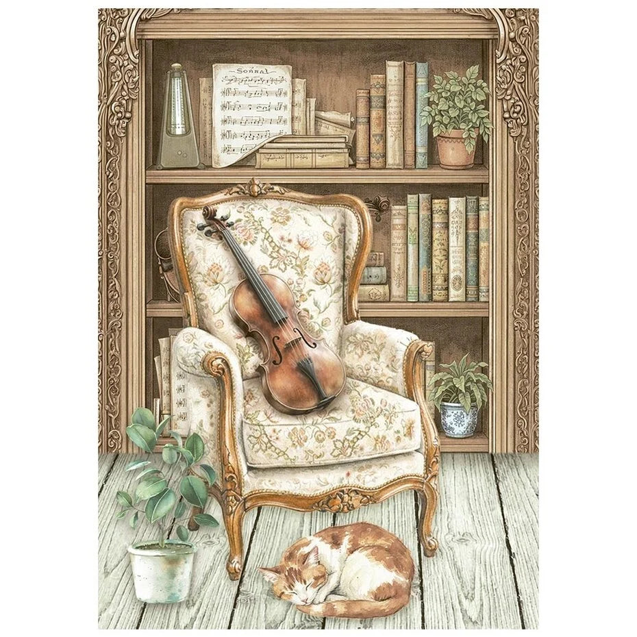 Stamperia - Symphony - Mini Rice Paper Selection A6