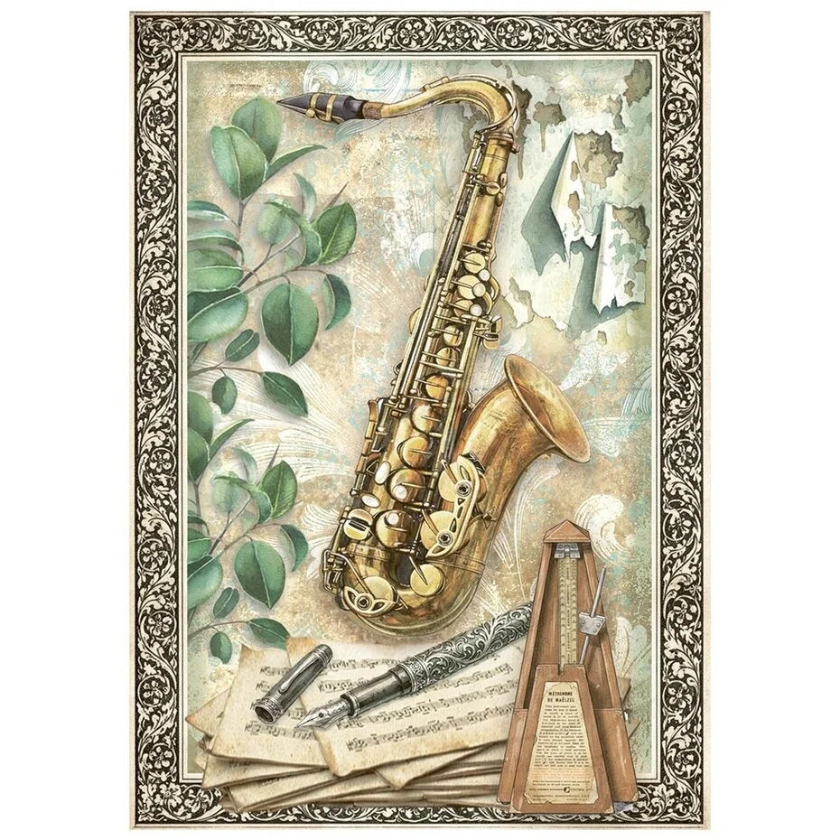Stamperia - Symphony - Mini Rice Paper Selection A6