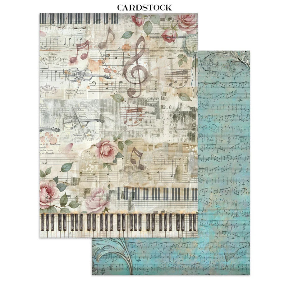 Stamperia - Junk Journal - Symphony - Focus Points - A5