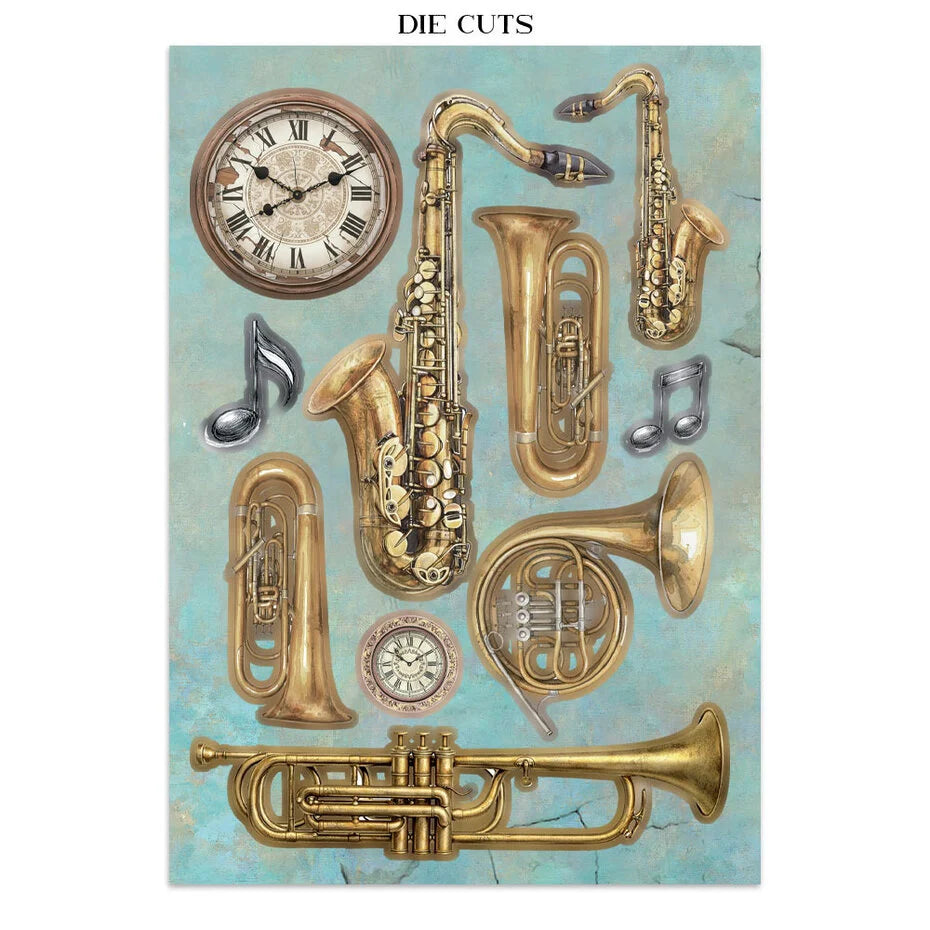 Stamperia - Junk Journal - Symphony - Focus Points - A5