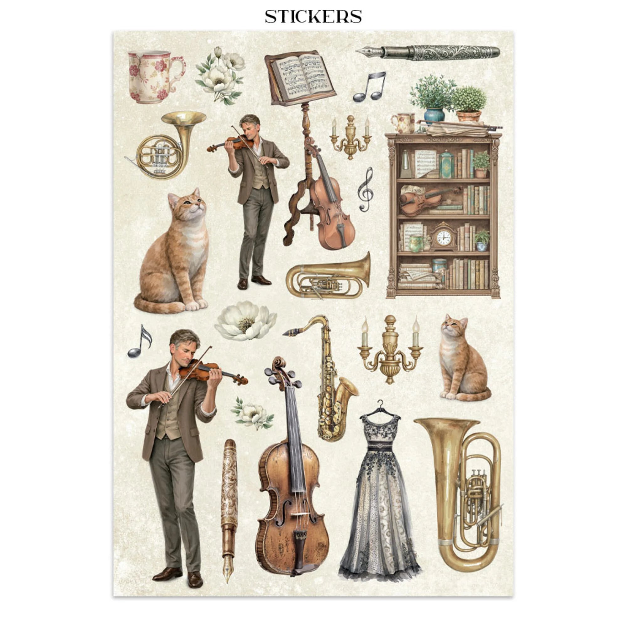 Stamperia - Junk Journal - Symphony - A4