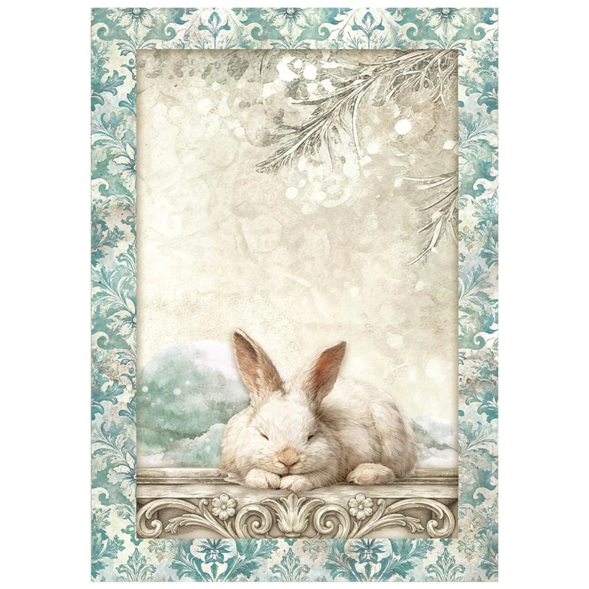 Stamperia - White Christmas - Mini Rice Paper Selection - A6