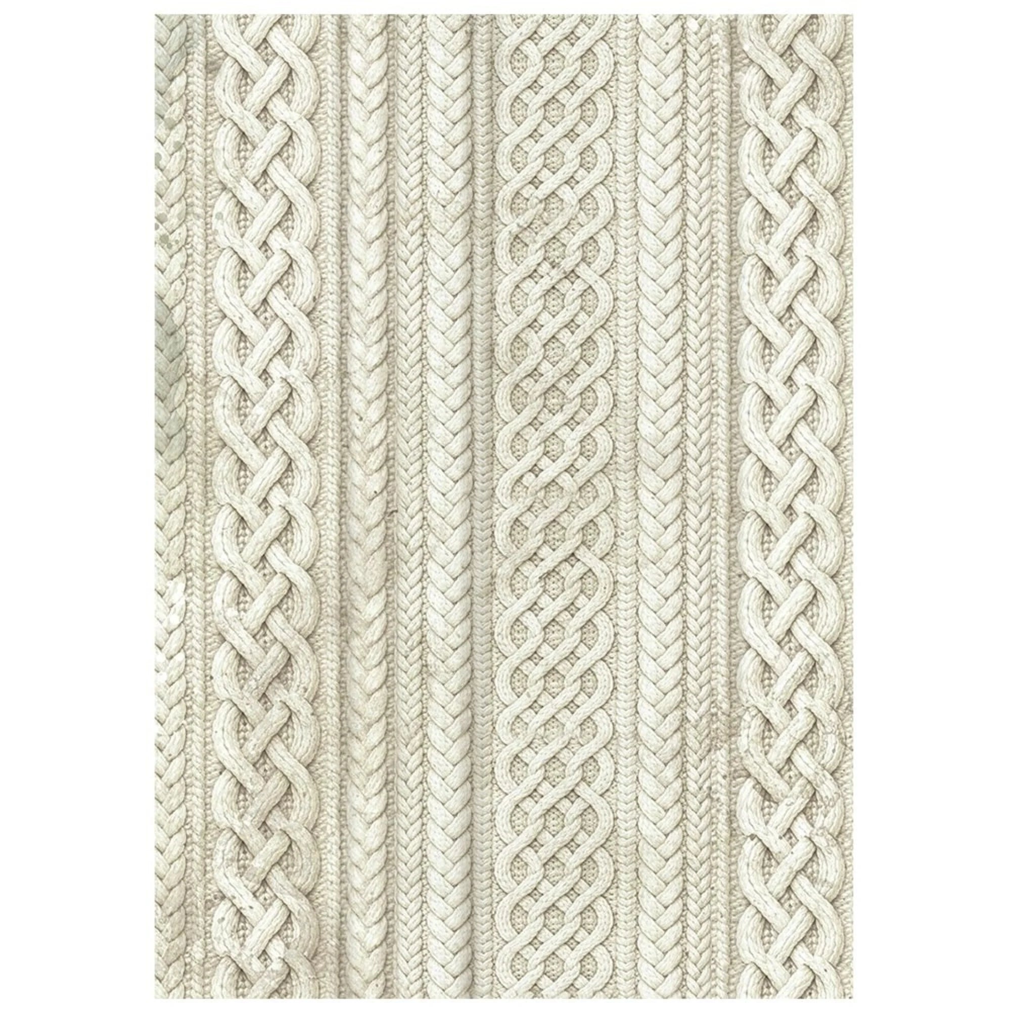 Stamperia - White Christmas - Mini Rice Paper Backgrounds - A6