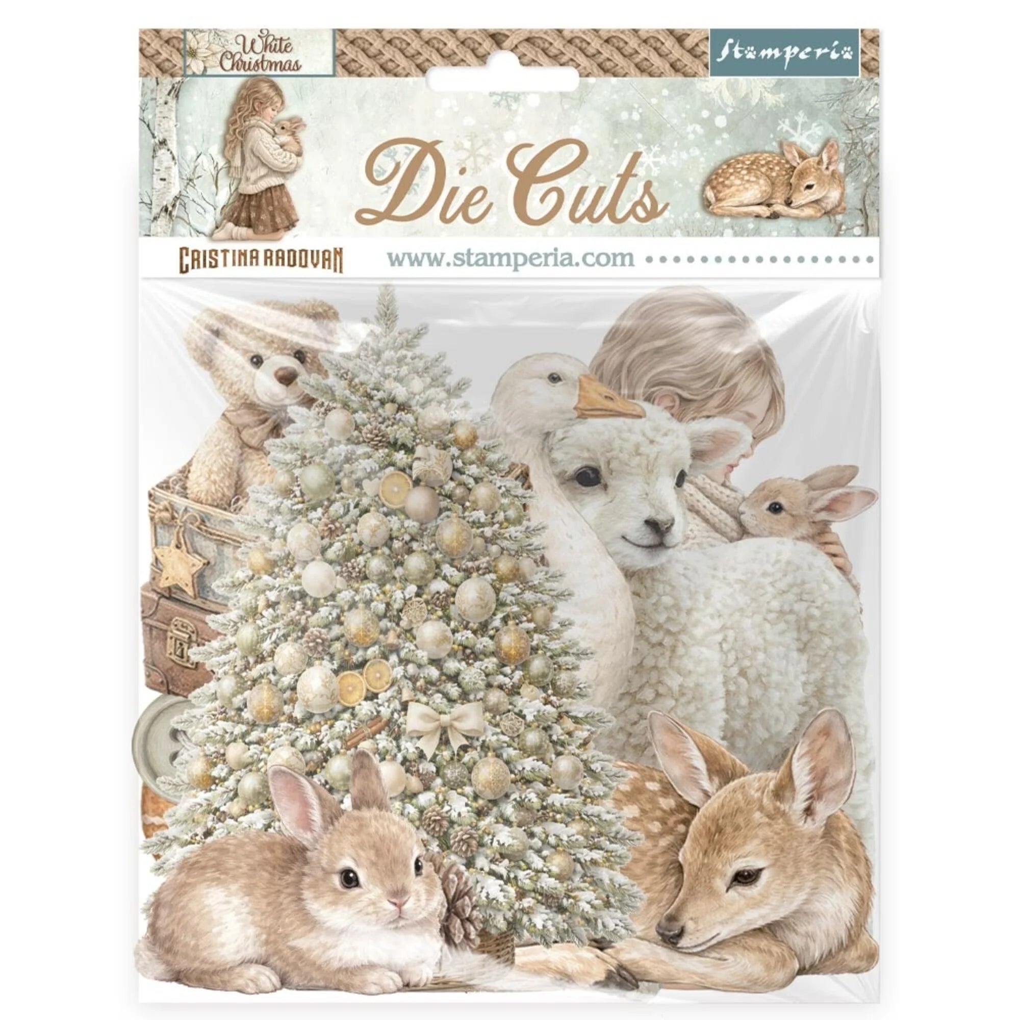 Stamperia  - White Christmas - Die Cuts