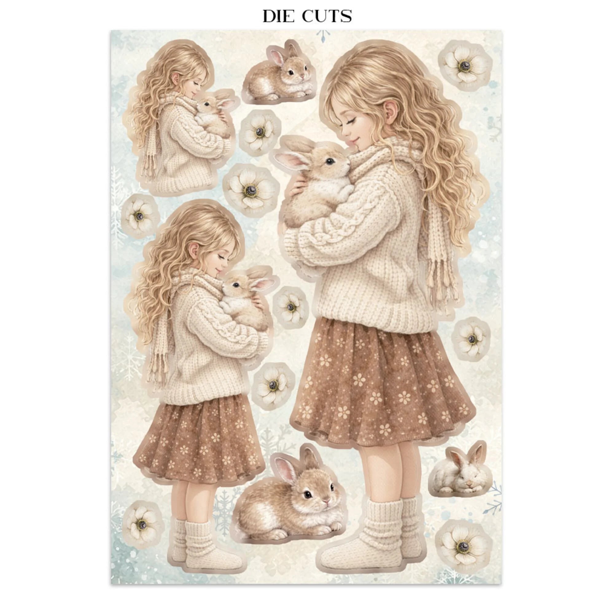 Stamperia - White Christmas - Focus Points - A5