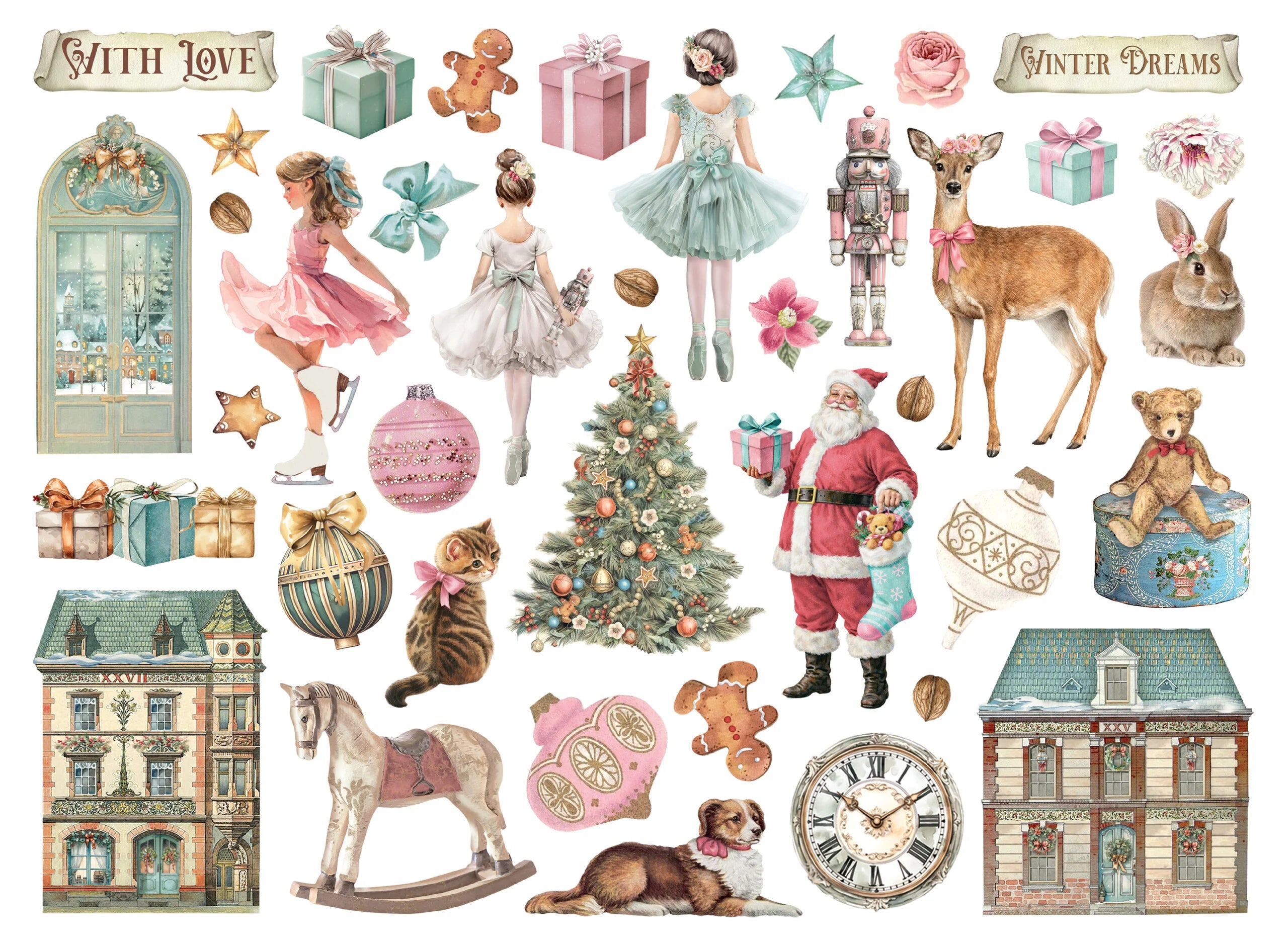 Stamperia  - Winter Magic - Die Cuts