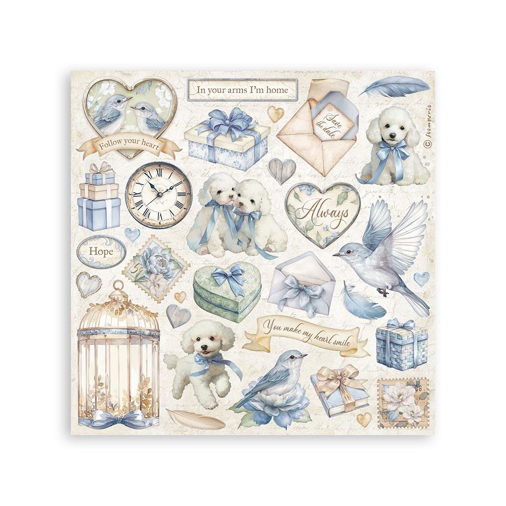 Stamperia - Timless - Sticker Pad