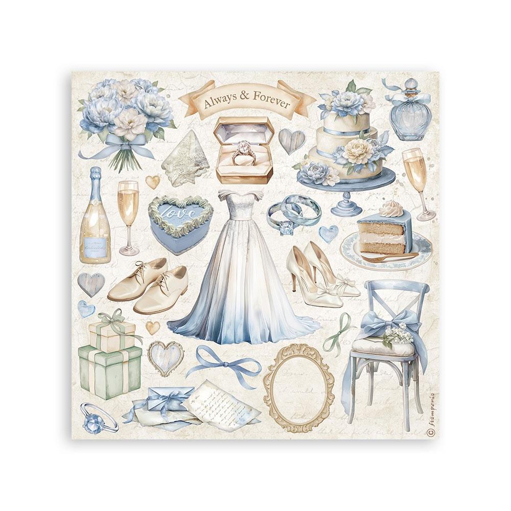 Stamperia - Timless - Sticker Pad