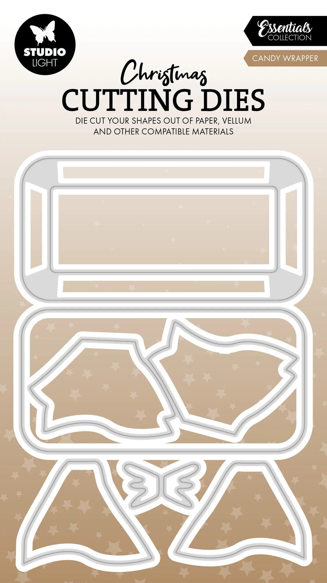 Studiolight Essentials - Candy Wrapper Christmas Cutting Die