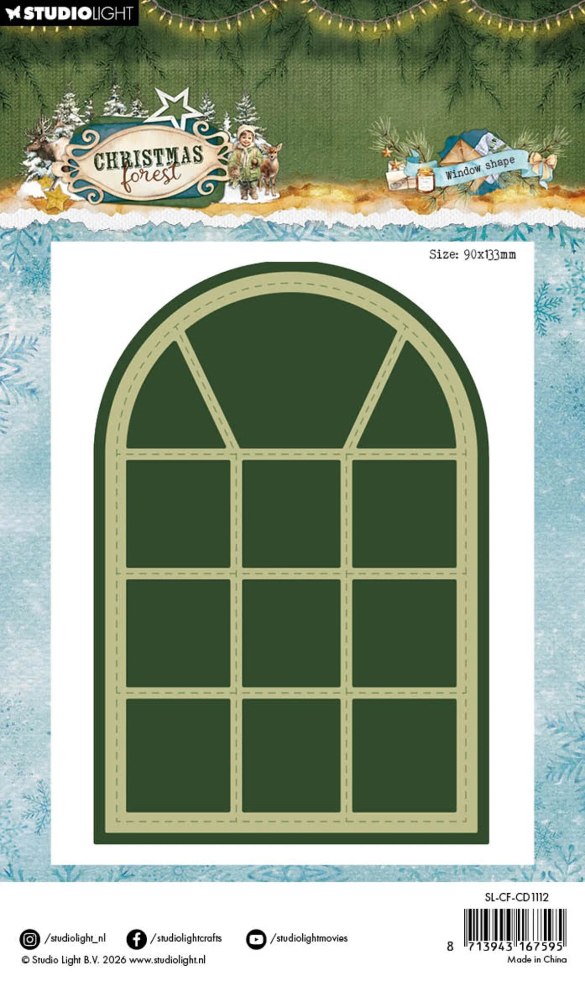 Studiolight - Christmas Forest - Dies - Window Shape