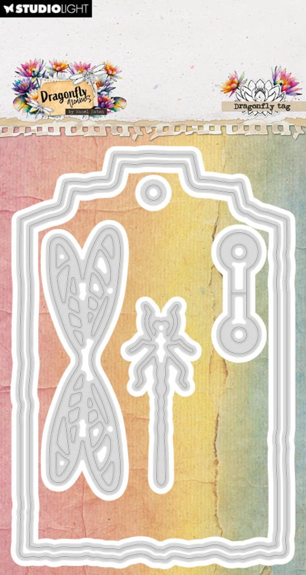 Studiolight - Dies - Dragon Dreams - Dragonfly Tag