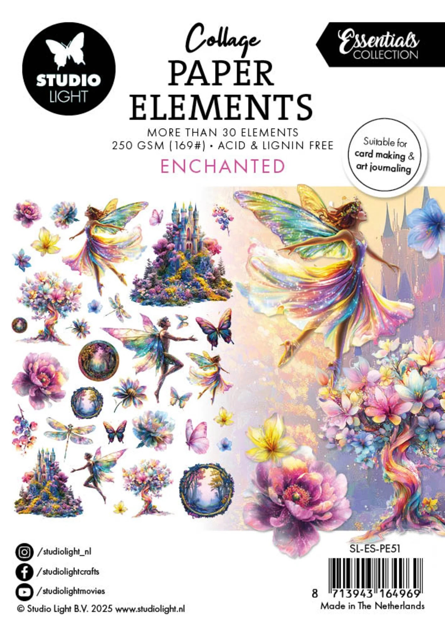 StudioLight - "Die Cuts" Paper Elements - Enchanted