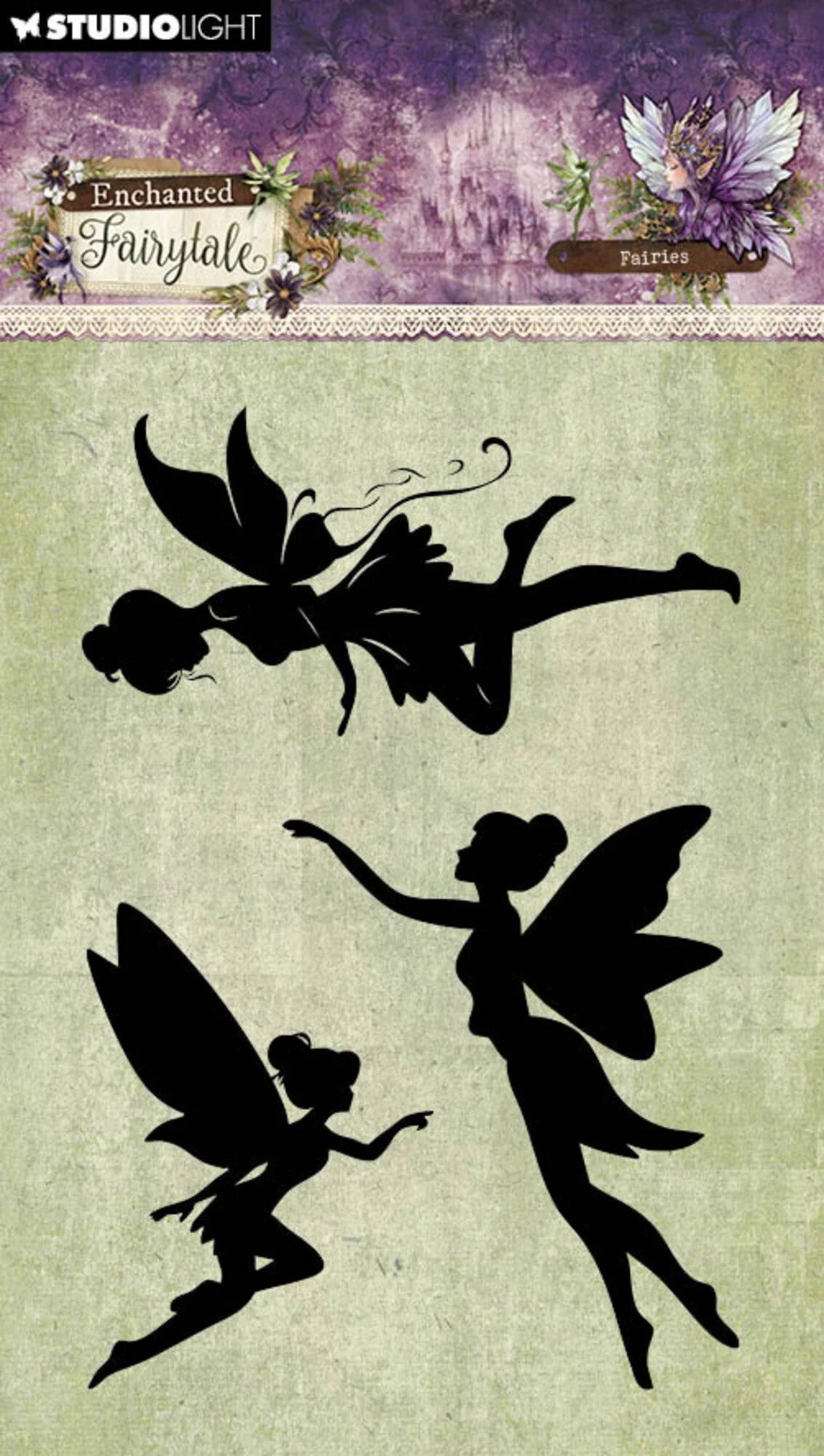 Studiolight - Enchanted Fairytale - Clear Stamps - Fairies