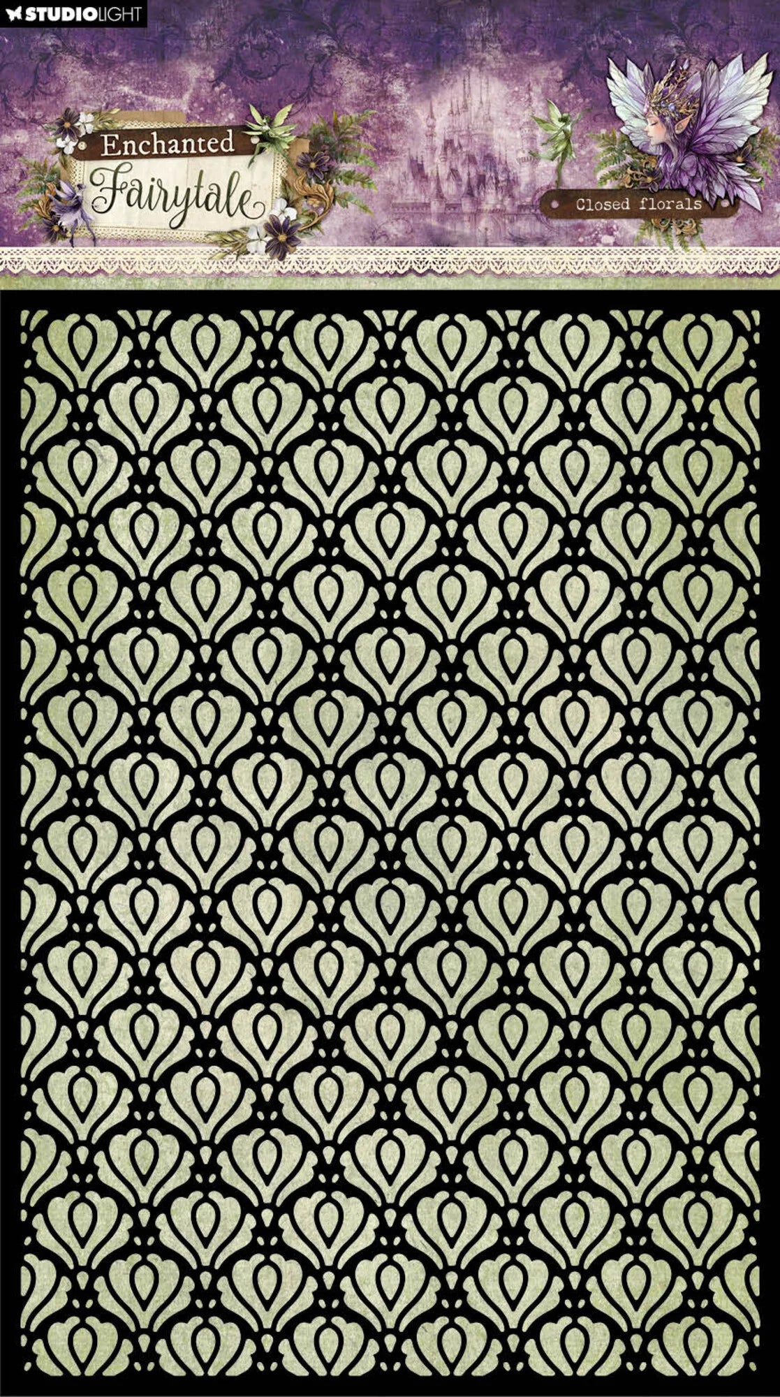 StudioLight -  Enchanted Fairytale - Mask - Closed Florals