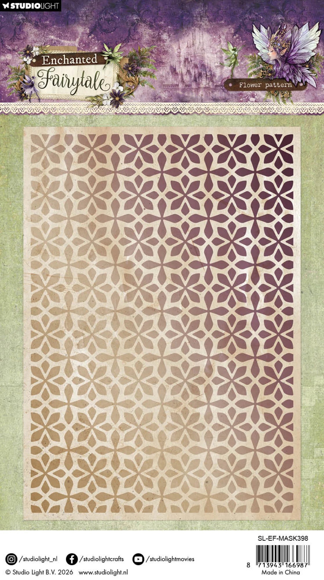 StudioLight -  Enchanted Fairytale - Mask - Floral Pattern