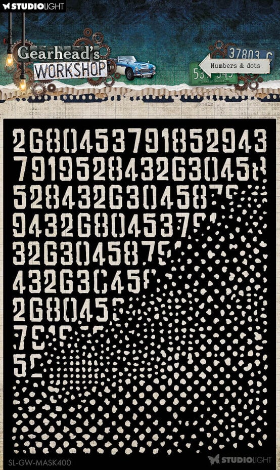 StudioLight -  Gearhead's Workshop - Mask - Numbers & dots