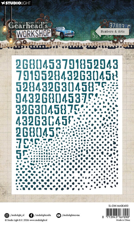 StudioLight -  Gearhead's Workshop - Mask - Numbers & dots
