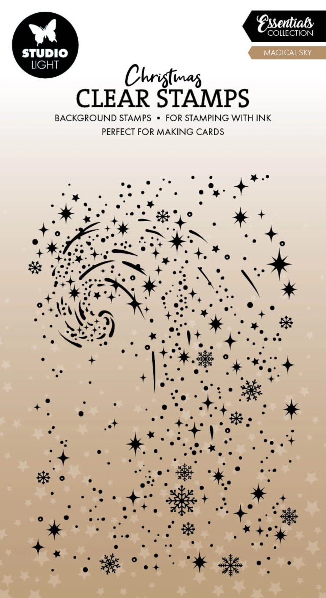 Studiolight - Clear Stamp - Magical Sky Christmas