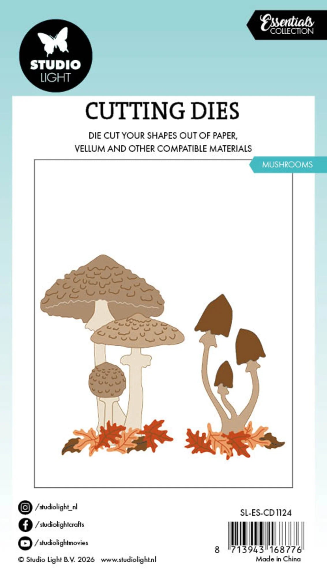 Studiolight - Dies - Autumn Story - Mushrooms essentials
