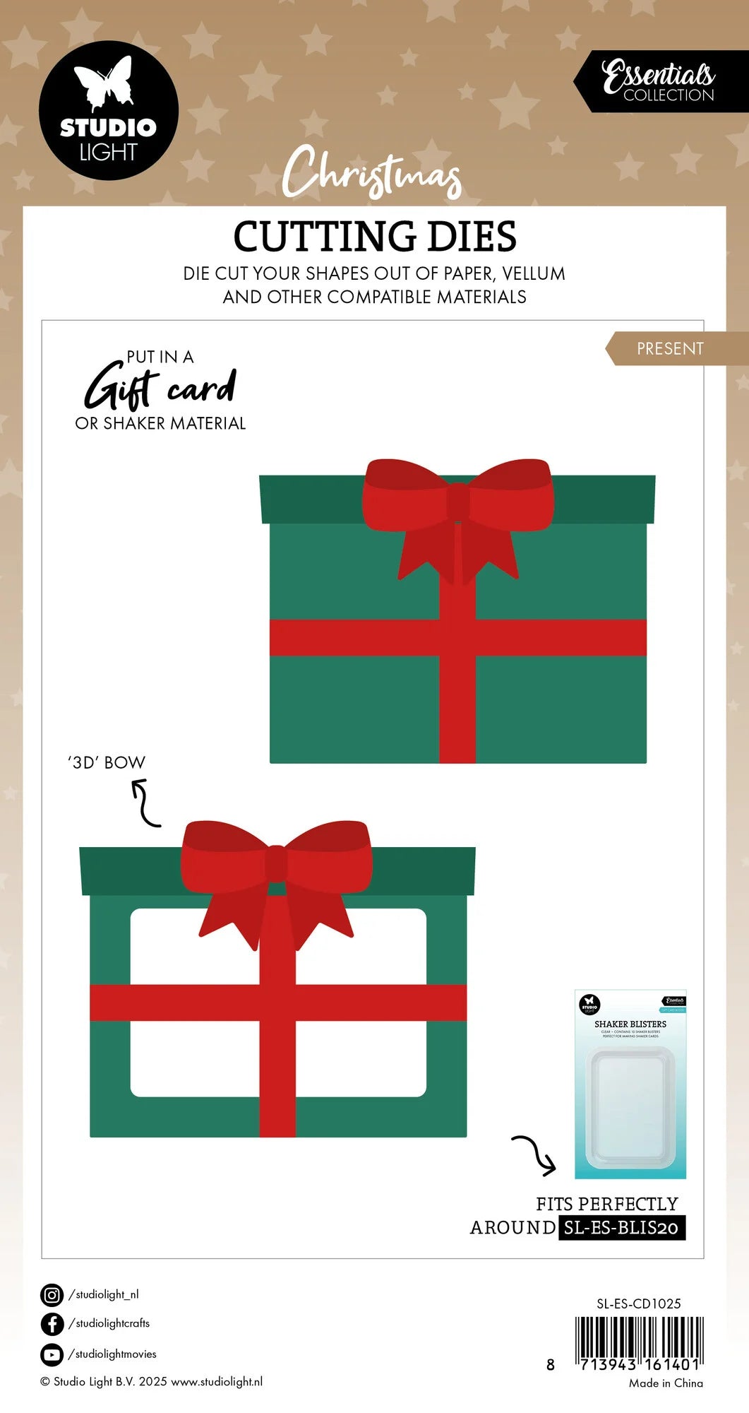 Studiolight Essentials - Present Christmas Cutting Die