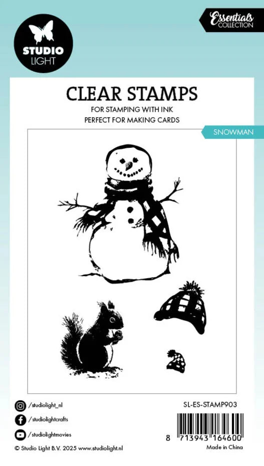Studiolight - Clear Stamp - Snowman