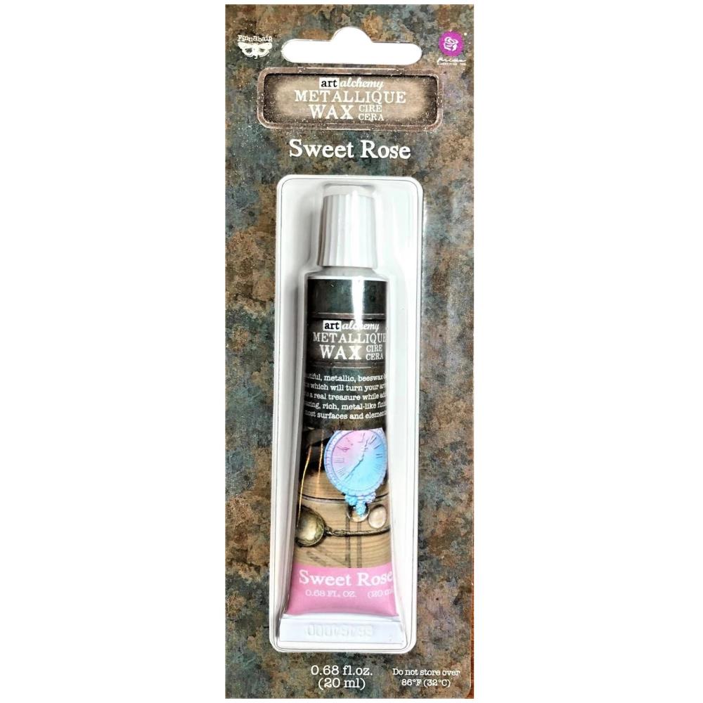 Prima - Art Alchemy by Finnabair - Metallique  Wax - Sweet Rose