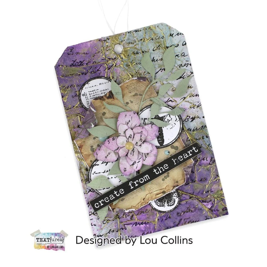 TEXT(ures) - Laser cut - Inkable Florals pack