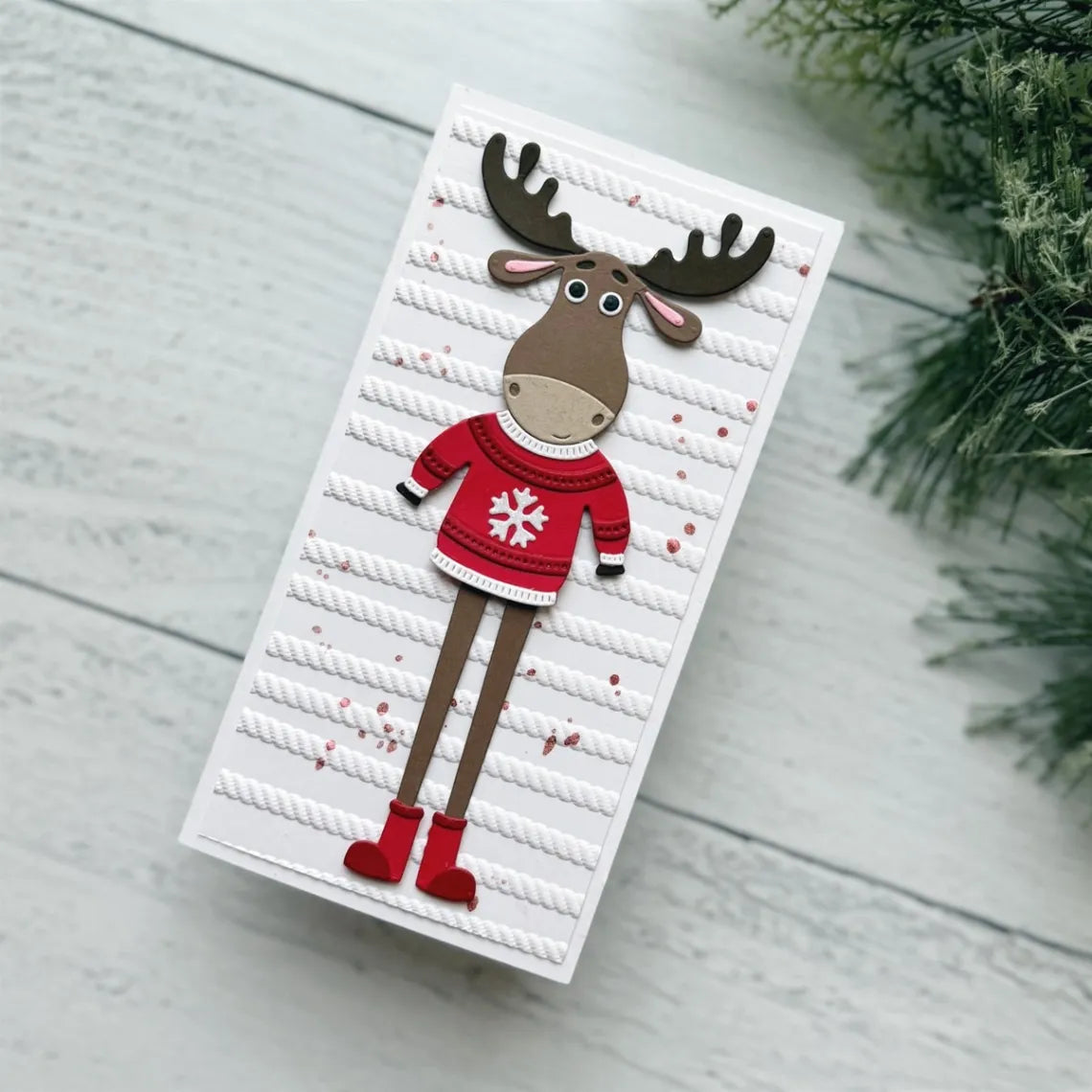 Spellbinders - Dies - The Dancin' Christmas Collection - Dancin' Moose Klondike