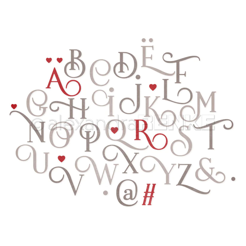 Alexandra Renke - Dies - Alphabet - Letters with swing