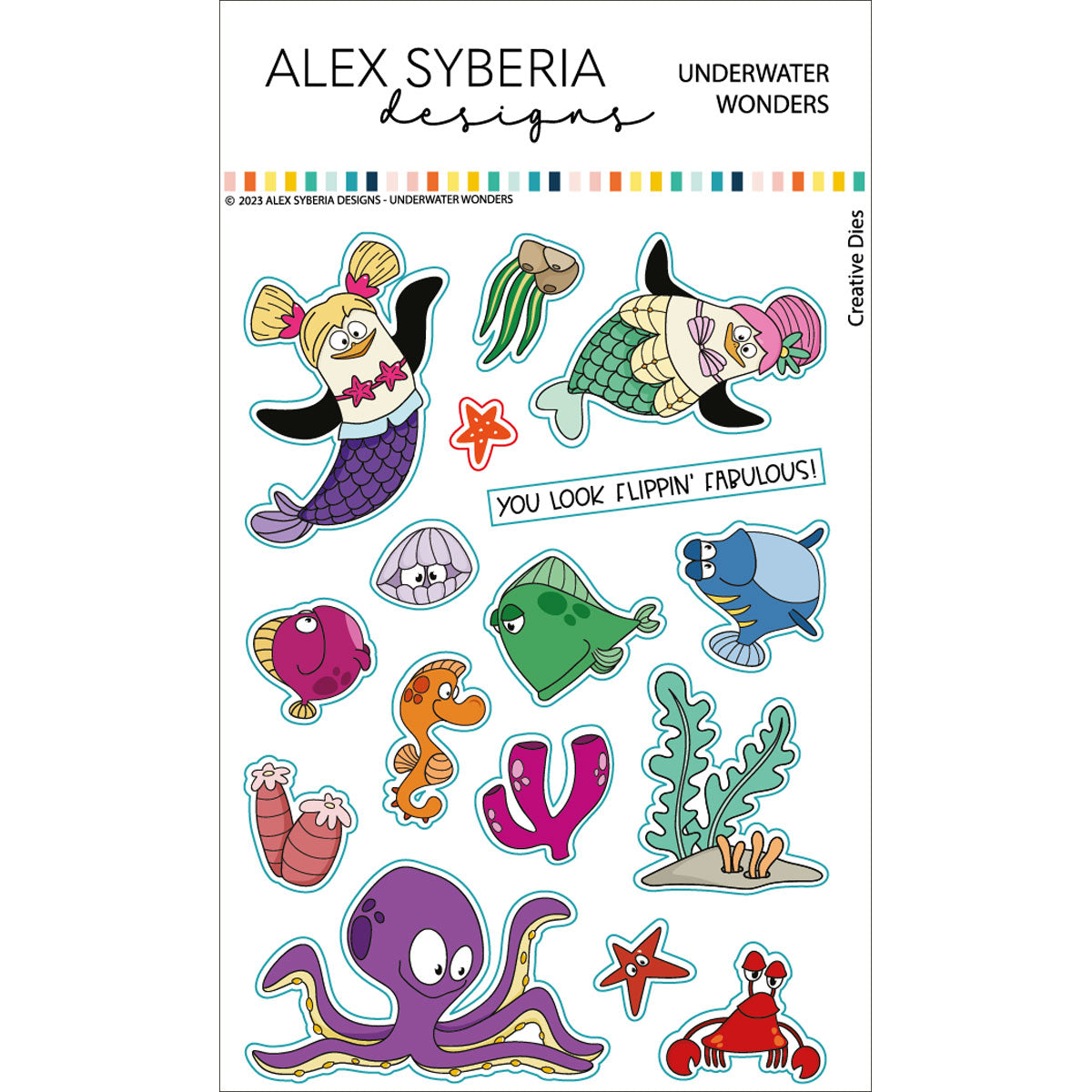 Alex Syberia Designs - Dies - Underwater Wonders