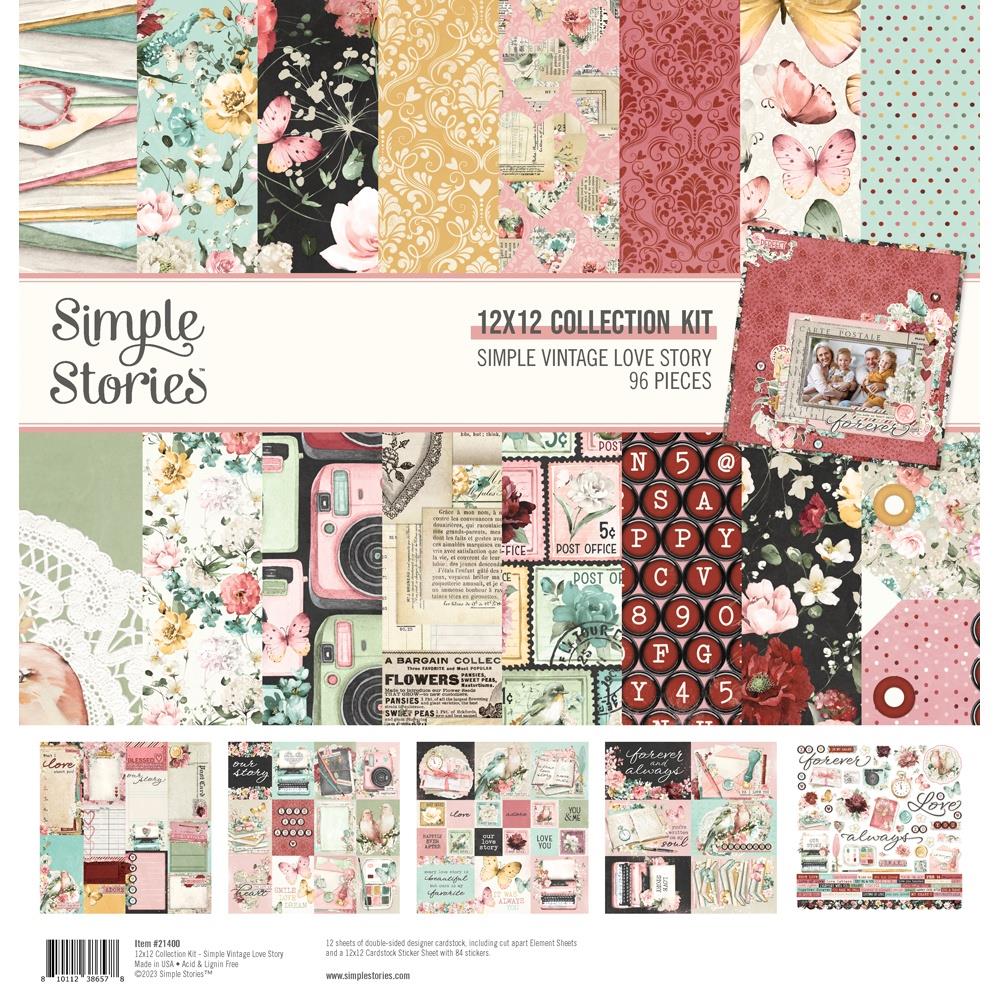 Simple Stories - Love Story - Collection Kit   12 x 12"