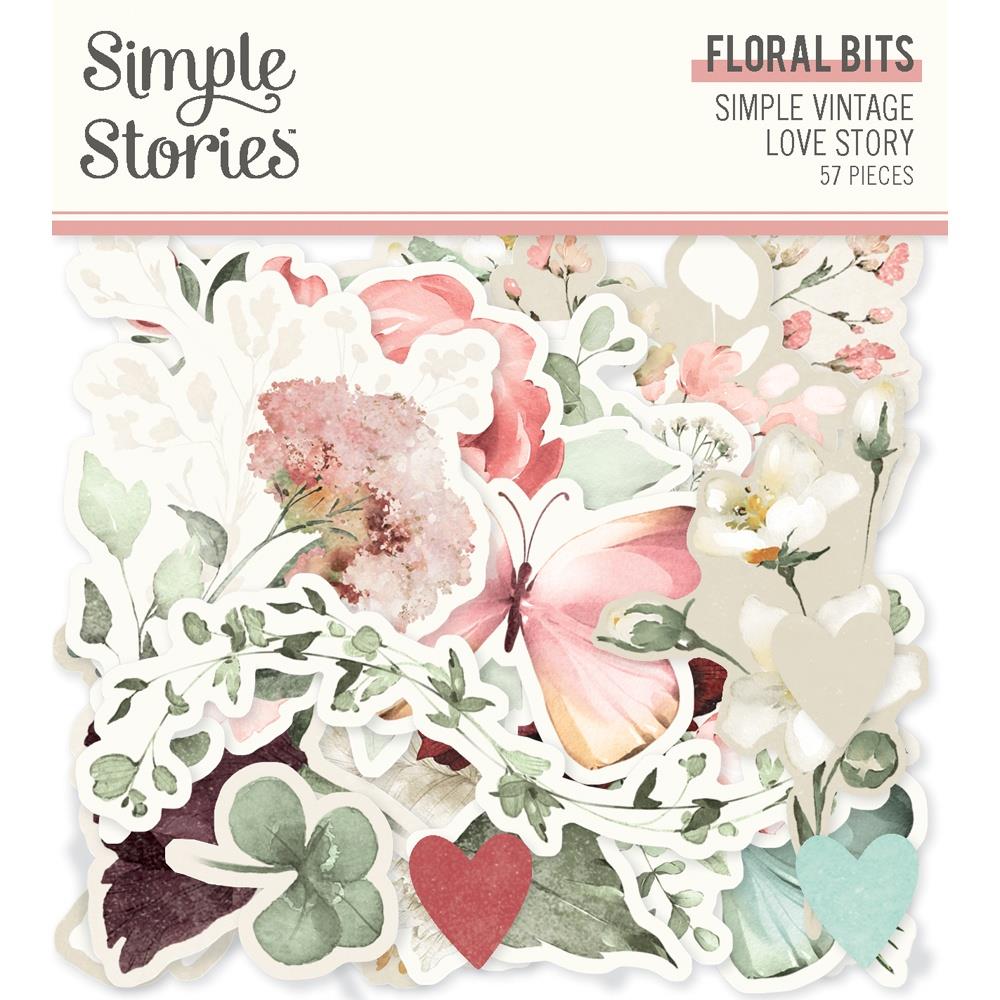 Simple Stories - Love Story - Bits & Pieces Floral