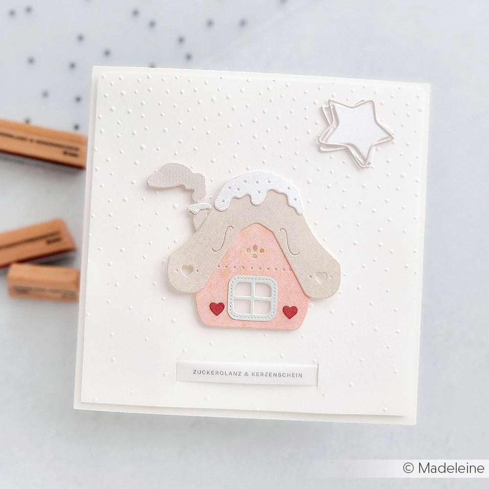 Alexandra Renke - Embossing Folder - Snowfall - Lett snøfall