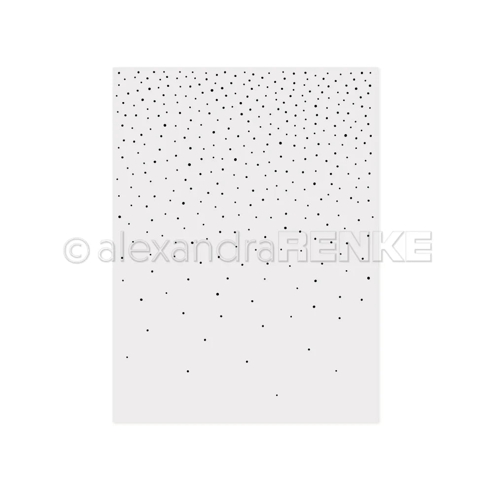 Alexandra Renke - Embossing Folder - Snowfall - Lett snøfall